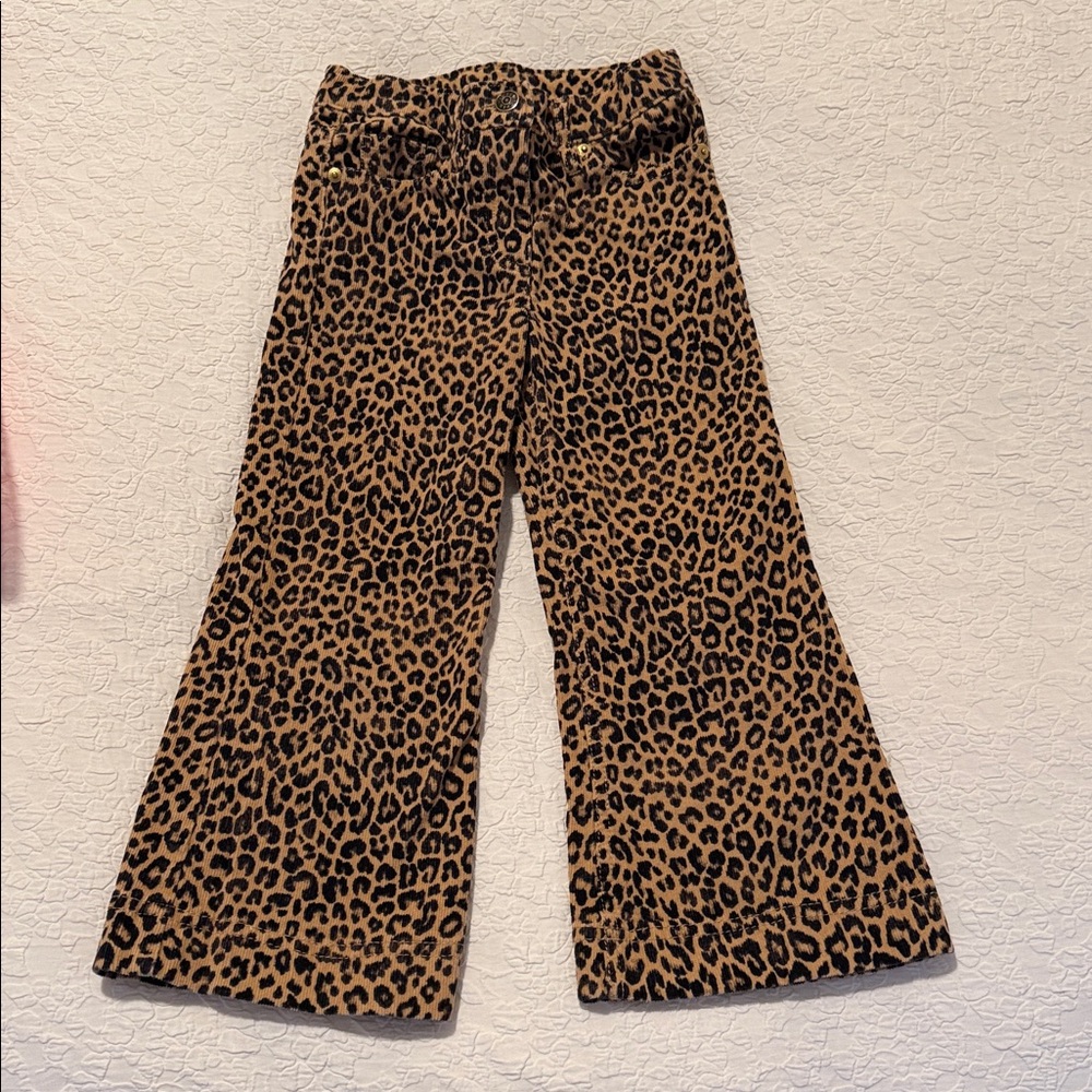 Crewcuts Leopard Print Kids Bottoms Size 5
